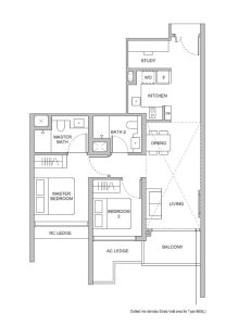hillock-green-2-bedroom-study-floor-plan-type-b6s-singapore