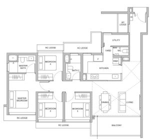 hillock-green-4-bedroom-premium-floor-plan-type-d3p-singapore
